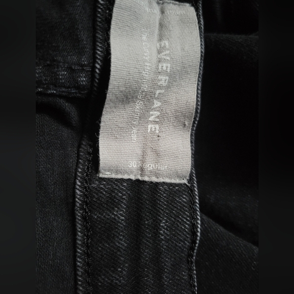 Everlane the curvy high rise skinny jeans dark washed size 30 regular pre-owned - Picture 12 of 12